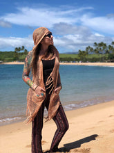 Load image into Gallery viewer, Just Peachy gold shimmer vest