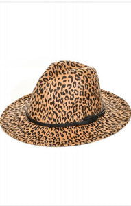 Cheeta Print Hat