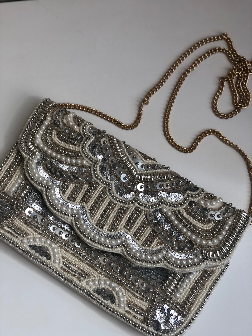 Beaded Clutch